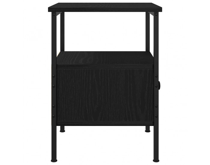 Sonata H Нощно шкафче с чекмедже 2 pcs Черен дъб 34 x 36 x 50 см
