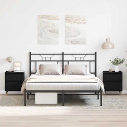 Sonata H Нощен шкаф с чекмедже 2 pcs Черен дъб - Noptiere