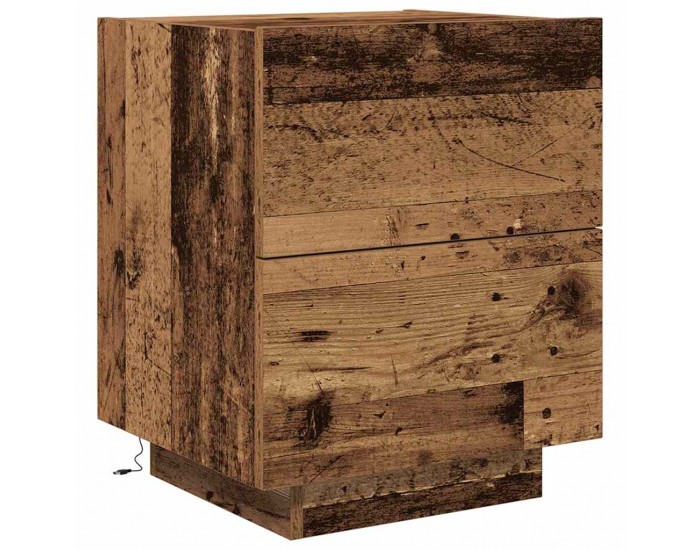 Sonata H Нощно шкафче Старо дърво 45 x 40 x 55 см Инженерно дърво