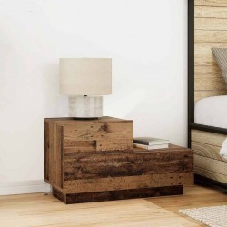 Sonata H Нощно шкафче Старо дърво 70 x 36 x 40.5 см Инженерно дърво - Noptiere