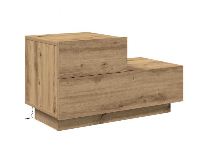 Sonata H Нощно шкафче дъб артизан 70 x 36 x 40.5 см Инженерно дърво