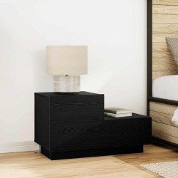 Sonata H Нощно шкафче Черен дъб 70 x 36 x 40.5 см Инженерно дърво - Noptiere