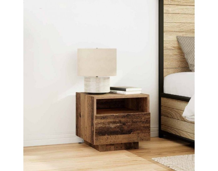 Sonata H Нощно шкафче 2 pcs Старо дърво 40 x 39 x 37 см Инженерно дърво
