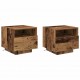 Sonata H Нощно шкафче 2 pcs Старо дърво 40 x 39 x 37 см Инженерно дърво