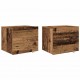 Sonata H Стенен шкаф за нощно шкафче 2 pcs Старо дърво 50 x 39 x 41 cm