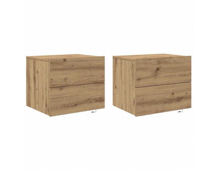 Sonata H Стенен шкаф за нощно шкафче 2 pcs дъб артизан 50 x 39 x 41 cm