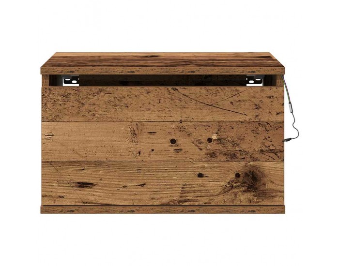 Sonata H Стенен шкаф за нощно шкафче with Старо дърво 50 x 36 x 30 см