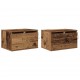 Sonata H Стенен шкаф за нощно шкафче с 2 pcs Старо дърво 50 x 36 x 30 см
