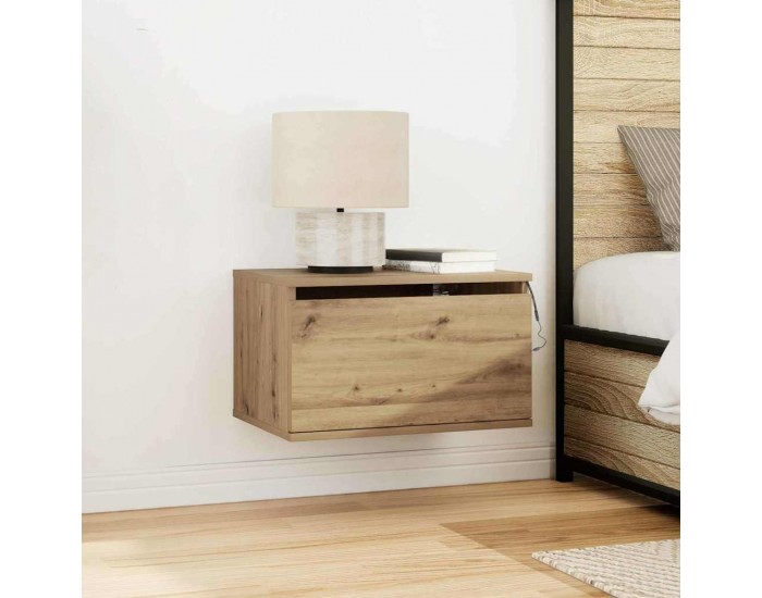 Sonata H Стенен шкаф за нощно шкафче дъб артизан 50 x 36 x 30 см