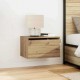 Sonata H Стенен шкаф за нощно шкафче 2 pcs дъб артизан 50 x 36 x 30 см