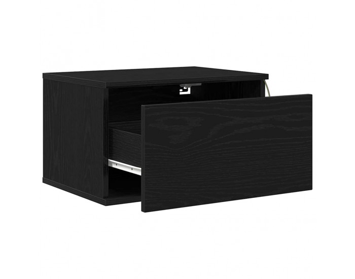 Sonata H Стенен шкаф за нощно шкафче with Черен дъб 50 x 36 x 30 см