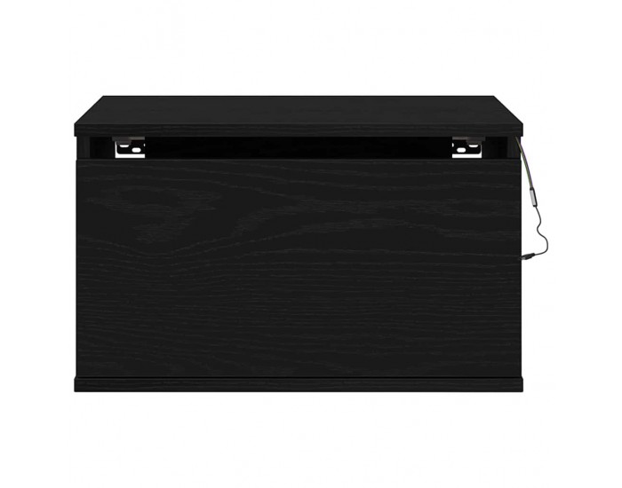 Sonata H Стенен шкаф за нощно шкафче with Черен дъб 50 x 36 x 30 см