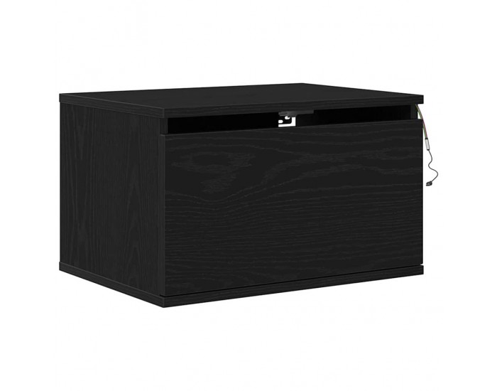 Sonata H Стенен шкаф за нощно шкафче with Черен дъб 50 x 36 x 30 см