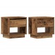 Sonata H Нощна маса 2 pcs Старо дърво 45 x 34 x 44 см Инженерно дърво