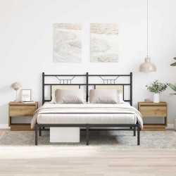 Sonata H Нощна маса 2 pcs дъб артизан 45 x 34 x 44 см Инженерно дърво - Noptiere