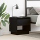Sonata H Нощна маса с чекмедже Черен дъб 45 x 34 x 44 см Инженерно дърво