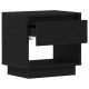 Sonata H Нощна маса 2 pcs Черен дъб 45 x 34 x 44 см Инженерно дърво
