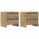Sonata H Нощен шкаф 2 pcs дъб артизан 45 x 34 x 44.5 см Инженерно дърво