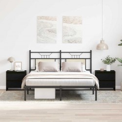 Sonata H Нощен шкаф 2 pcs Черен дъб 45 x 34 x 44.5 см Инженерно дърво - Noptiere