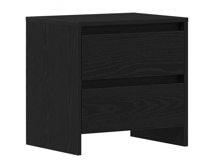 Sonata H Нощен шкаф 2 pcs Черен дъб 45 x 34 x 44.5 см Инженерно дърво