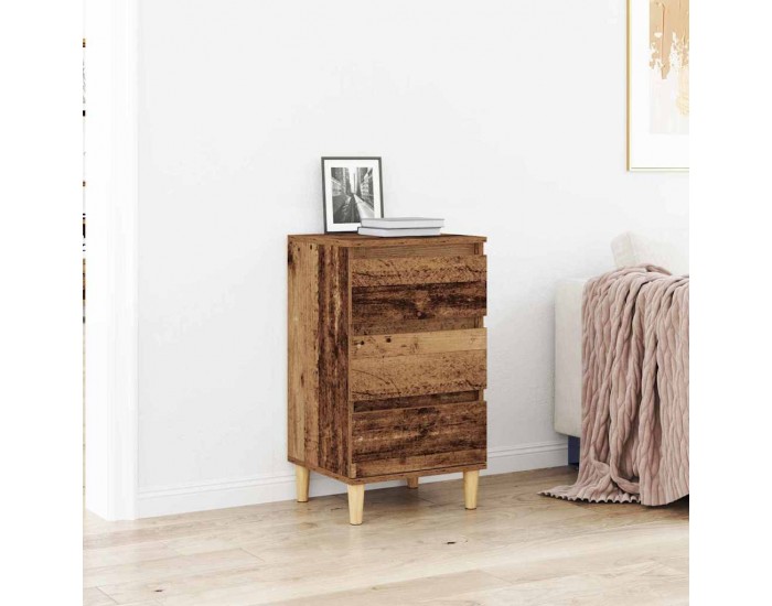 Sonata H Нощен шкаф Старо дърво 40 x 35 x 70 см Инженерно дърво