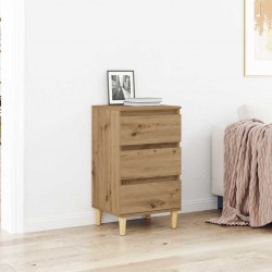 Sonata H Нощен шкаф дъб артизан 40 x 35 x 70 см Инженерно дърво - Noptiere