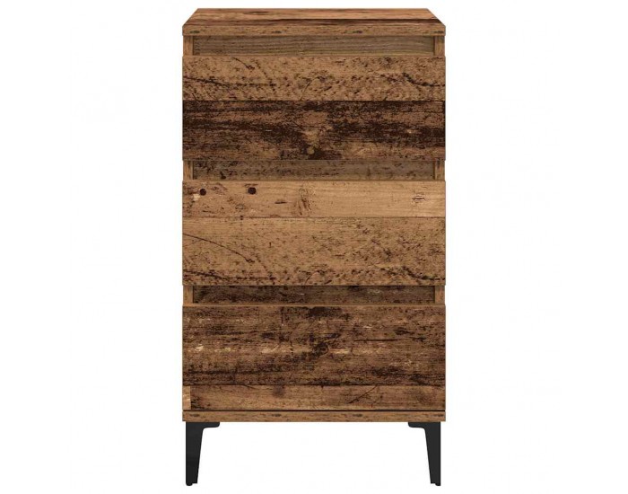 Sonata H Нощен шкаф Старо дърво 40 x 35 x 70 см Инженерно дърво