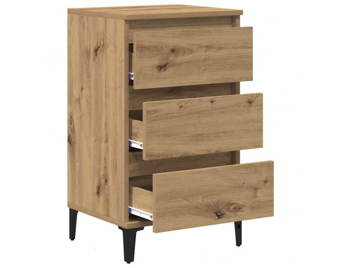 Sonata H Нощен шкаф дъб артизан 40 x 35 x 70 см Инженерно дърво
