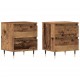 Sonata H Нощен шкаф 2 pcs Старо дърво 40 x 35 x 50 см Инженерно дърво