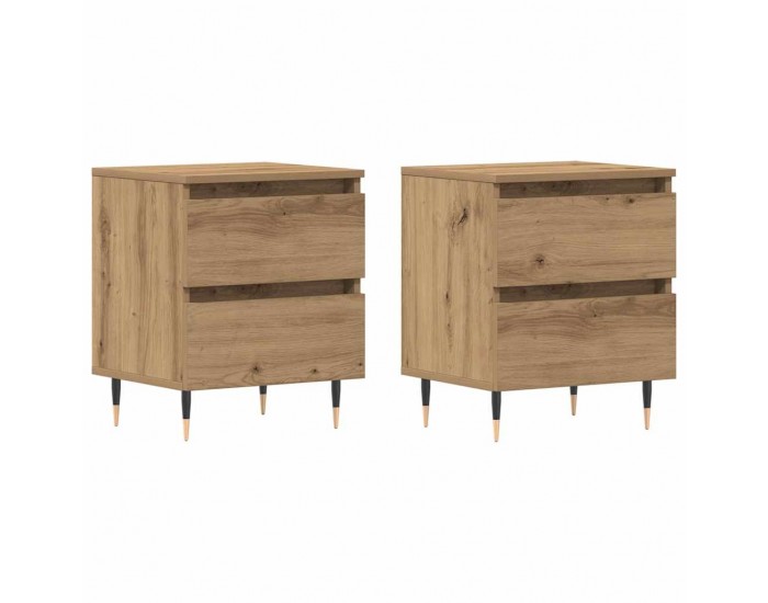 Sonata H Нощен шкаф 2 pcs дъб артизан 40 x 35 x 50 см Инженерно дърво