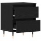 Sonata H Нощен шкаф 2 pcs Черен дъб 40 x 35 x 50 см Инженерно дърво