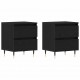 Sonata H Нощен шкаф 2 pcs Черен дъб 40 x 35 x 50 см Инженерно дърво