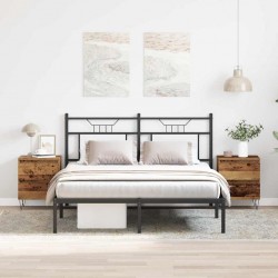 Sonata H Нощен шкаф 2 pcs Старо дърво 40 x 35 x 50 см Инженерно дърво - Noptiere