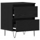 Sonata H Нощен шкаф с чекмедже Черен дъб 40 x 35 x 50 см Инженерно дърво