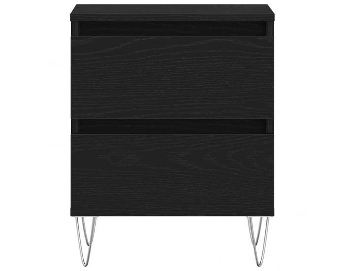 Sonata H Нощен шкаф 2 pcs Черен дъб 40 x 35 x 50 см Инженерно дърво