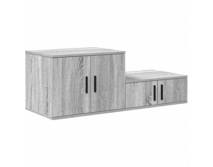 Sonata H Шкаф за съхранение Сив сонома 108 x 41 x 40 см Инженерно дърво