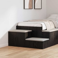 Sonata H Шкаф за съхранение Черен дъб 103 x 41 x 40 см Инженерно дърво - Noptiere