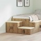 Sonata H Шкаф за съхранение дъб артизан 103 x 41 x 40 см Инженерно дърво
