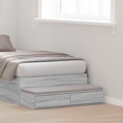 Sonata H Чекмеджета за легло с чекмедже Сив сонома 90 x 36.5 x 16.5 см - Noptiere