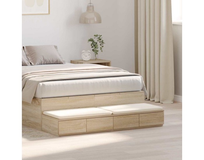 Sonata H Чекмеджета за легло с чекмедже дъб сонома 120 x 36.5 x 16.5 см