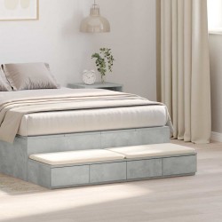 Sonata H Чекмеджета за легло Бетонно сиво 120 x 36.5 x 16.5 см - Noptiere