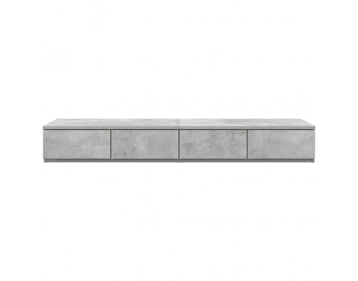 Sonata H Чекмеджета за легло Бетонно сиво 120 x 36.5 x 16.5 см