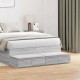 Sonata H Чекмеджета за легло с чекмедже Сив сонома 120 x 36.5 x 16.5 см