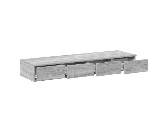 Sonata H Чекмеджета за легло с чекмедже Сив сонома 120 x 36.5 x 16.5 см