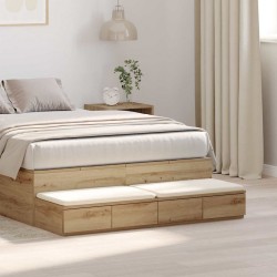Sonata H Чекмеджета за легло с чекмедже дъб артизан 120 x 36.5 x 16.5 см - Noptiere