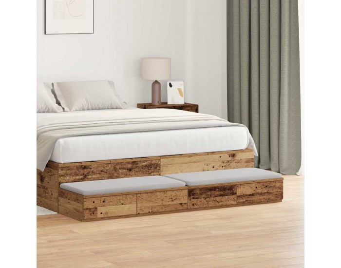 Sonata H Чекмеджета за легло с чекмедже Старо дърво 140 x 36.5 x 16.5 см