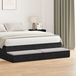 Sonata H Чекмеджета за легло с чекмедже Черен дъб 150 x 36.5 x 16.5 см - Noptiere