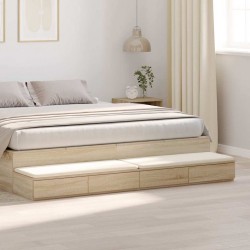 Sonata H Чекмеджета за легло с чекмедже дъб сонома 180 x 36.5 x 16.5 см - Noptiere