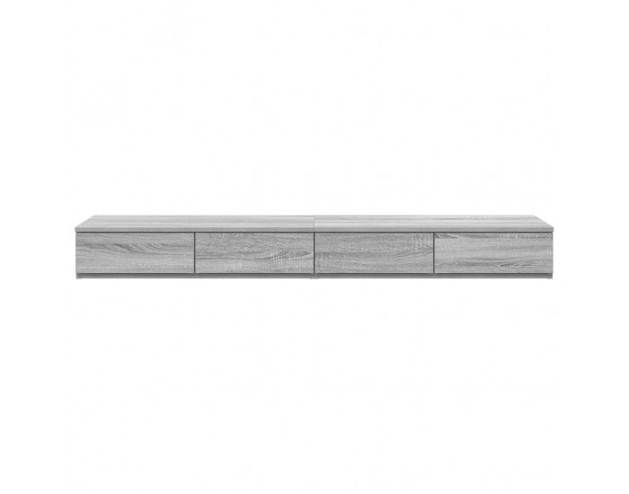 Sonata H Чекмеджета за легло с чекмедже Сив сонома 135 x 36.5 x 16.5 см