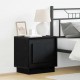 Sonata H Нощен шкаф с Черно 44 x 34.5 x 45 см Инженерно дърво